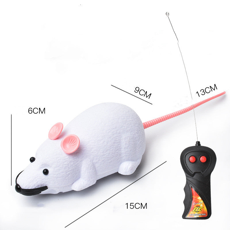 Cat Toy Electric Wireless Remote Control Simulation Mouse