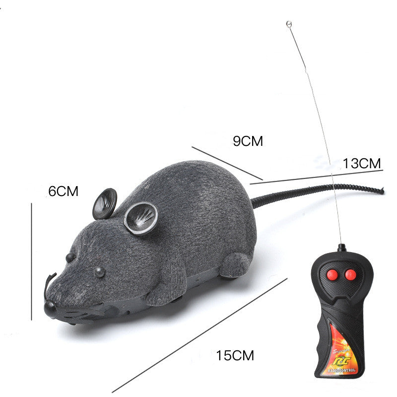 Cat Toy Electric Wireless Remote Control Simulation Mouse