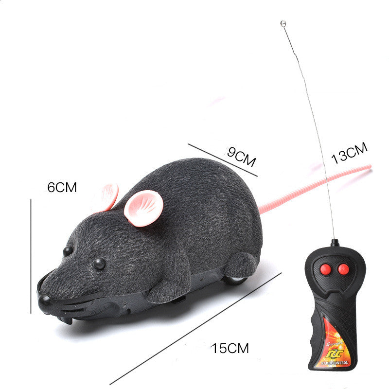 Cat Toy Electric Wireless Remote Control Simulation Mouse