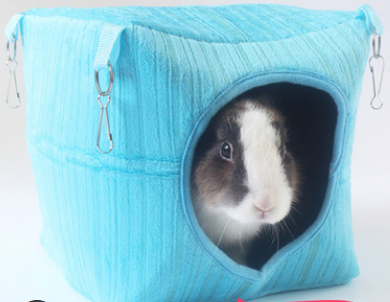 Hamster Winter Warm Products Squirrel Chinchilla Cotton Nest Bite Winter Sleeping House Small Rabbit House Appliances