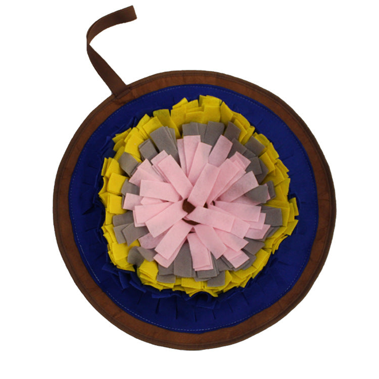 Foreign Trade Cross-border Pet Toys Slow Food Training Mat Sniffing Mat Pet Interactive Educational Products Bite Resistance Exercise Mat