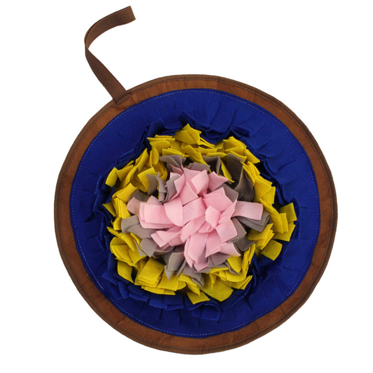 Foreign Trade Cross-border Pet Toys Slow Food Training Mat Sniffing Mat Pet Interactive Educational Products Bite Resistance Exercise Mat