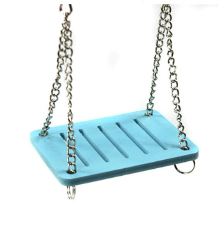 Cute Parrot Hamster Small Swing