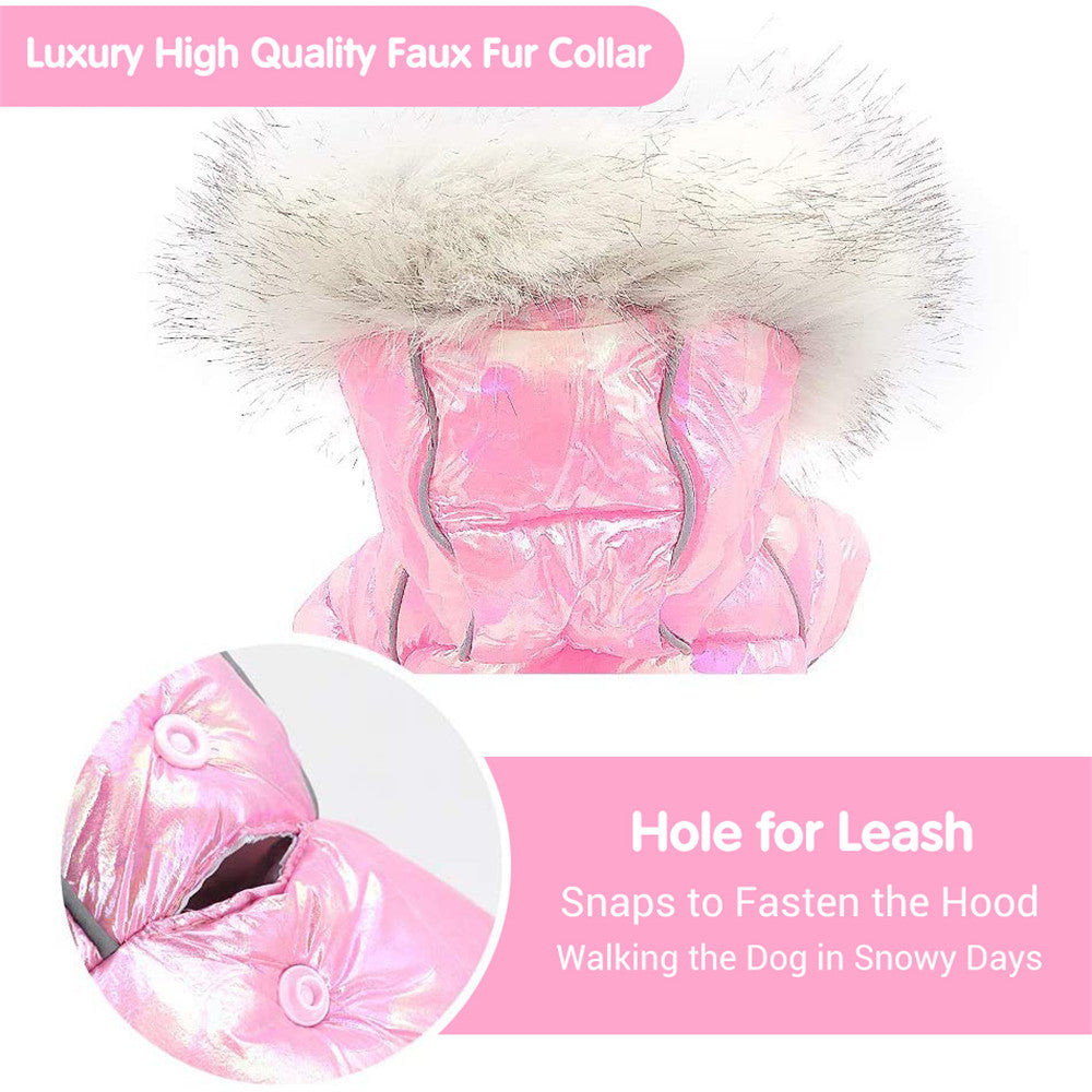 Dog clothes colorful hat four legged sweater button