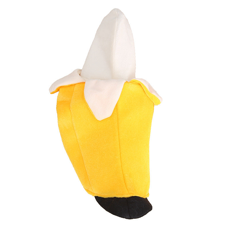 Halloween banana pet clothes