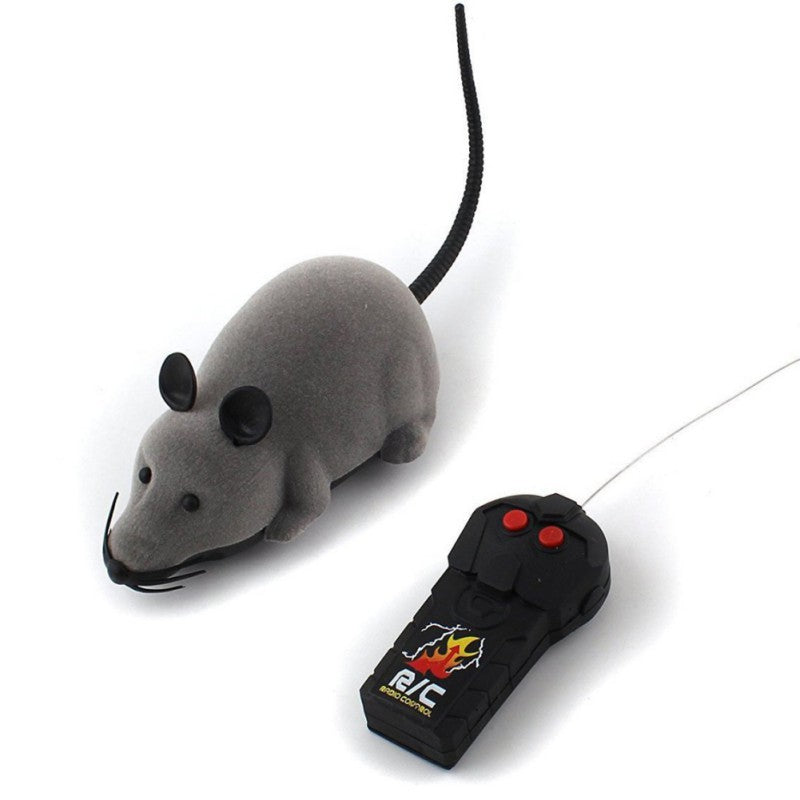 Cat Toy Electric Wireless Remote Control Simulation Mouse