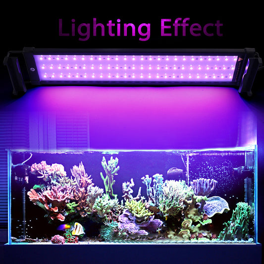 Aquarium Hood Lighting Color Changing Remote Controlled Dimmable RGBW LED Light