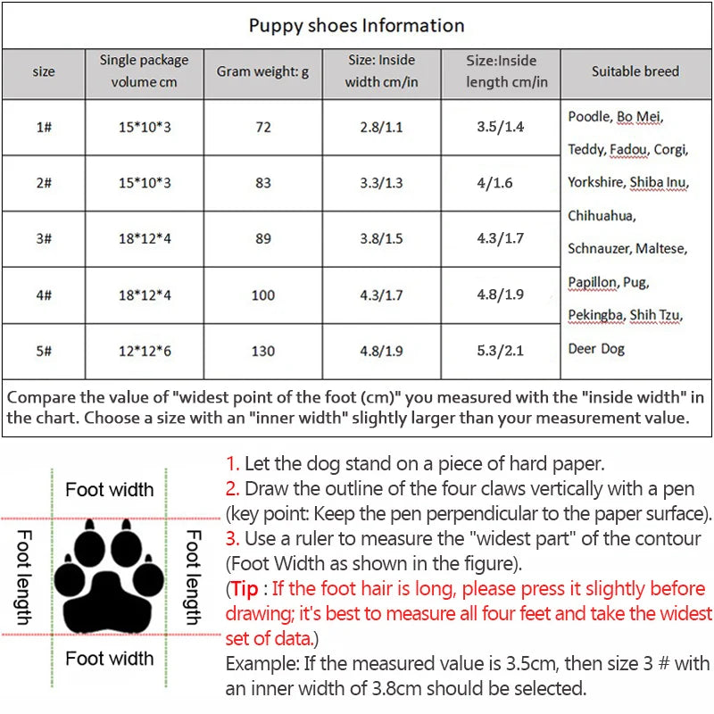 Dog Shoes Non-Slip Soles Thick Plush Protection Paw Pet Shoes Warm For Dog Non-Slip Dog Shoes Breathable Climbing Pets Booties