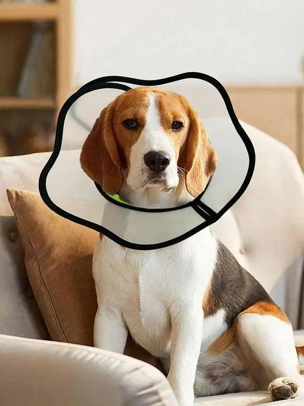 Pet Recovery Dog Cones Collar Cat Cones After Surgerys Adjustable Breathable Dog Cone Collar Soft Puppy Elizabethan E-Collar