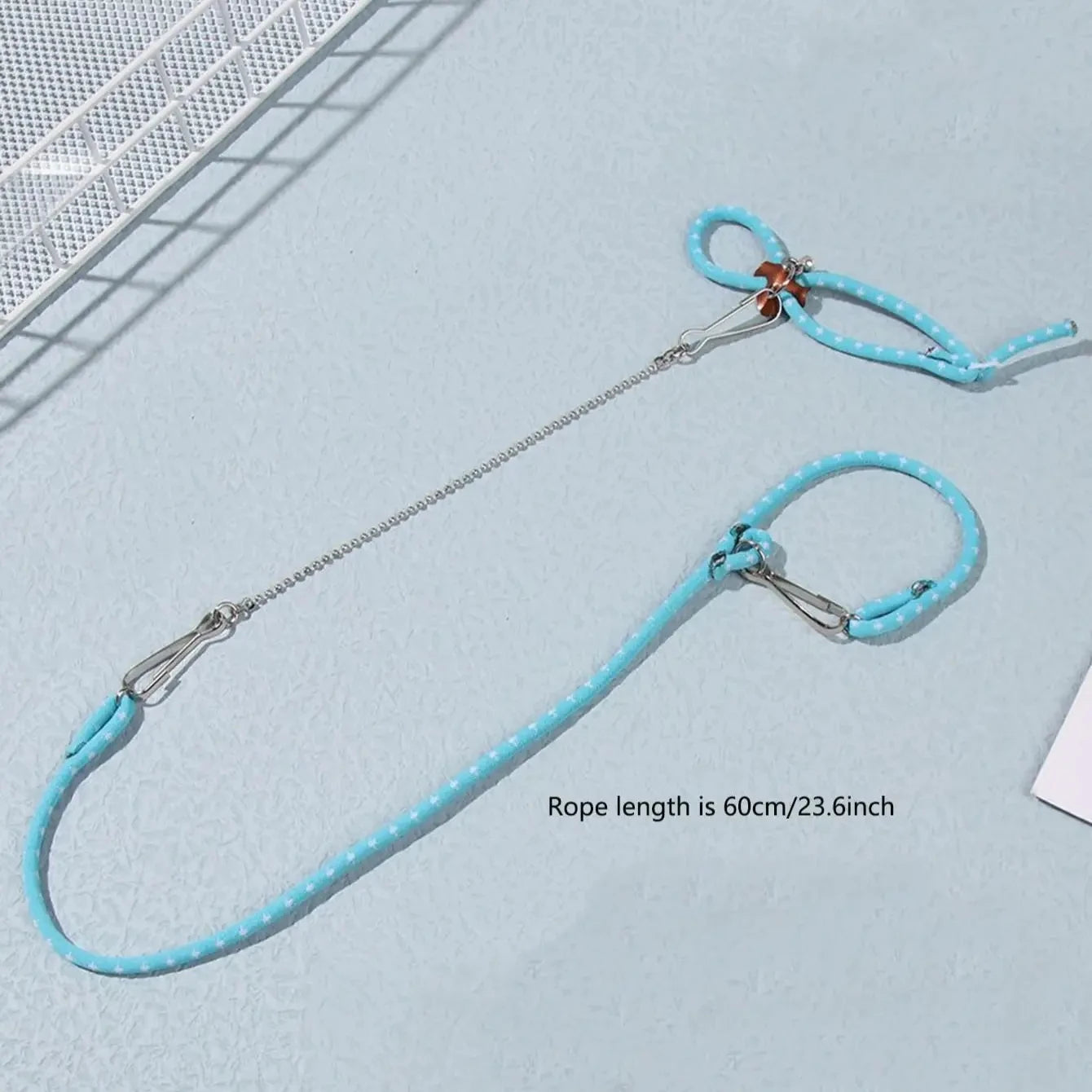 1pc-Small Pet Harness And Leash Set - Secure, Comfortable Vest For Hamsters, Mice & Squirrels
