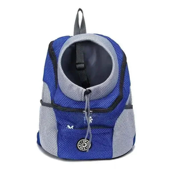 Dog Backpack New Double Shoulder Portable Travel Backpack Outdoor Pet Dog Carrier Bag Pet Dog Front Bag Mesh Backpack