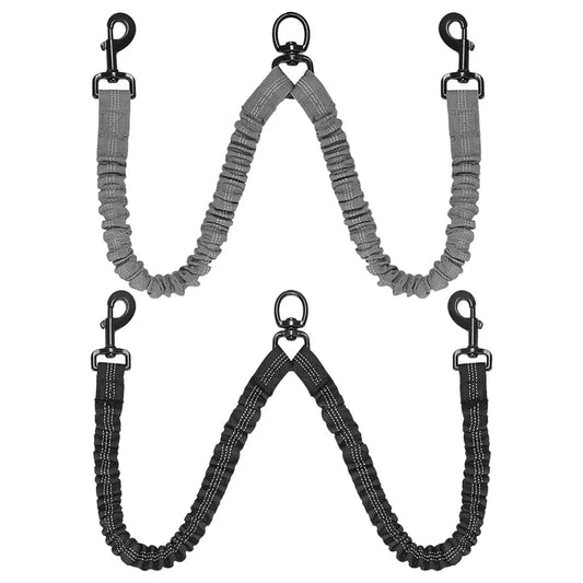 Dog Leash, Double-headed Dog Rope, Shock-absorbing Elastic Rope, Explosion-proof Dog Chain, Dog Walking Rope, Pet Supplies
