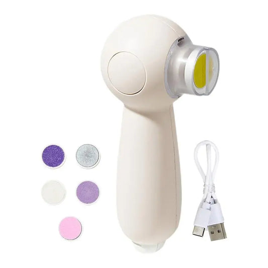 Beak Grinder For Birds Noiseless Electric Beak Grinder Multipurpose Bird Care Supplies Nail Trimming Tool With 6 Grinding Heads