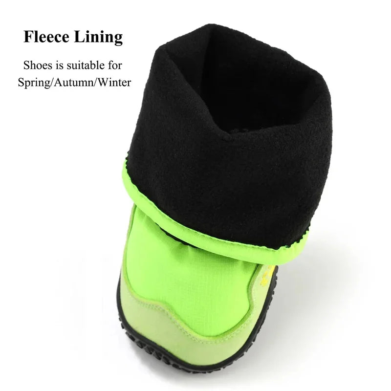 Outdoor Walking Big Dog Shoes Foot Protectors for Snow/ Rain Boots Non Slip Waterproof Winter Boots for Medium Extra Large Dogs