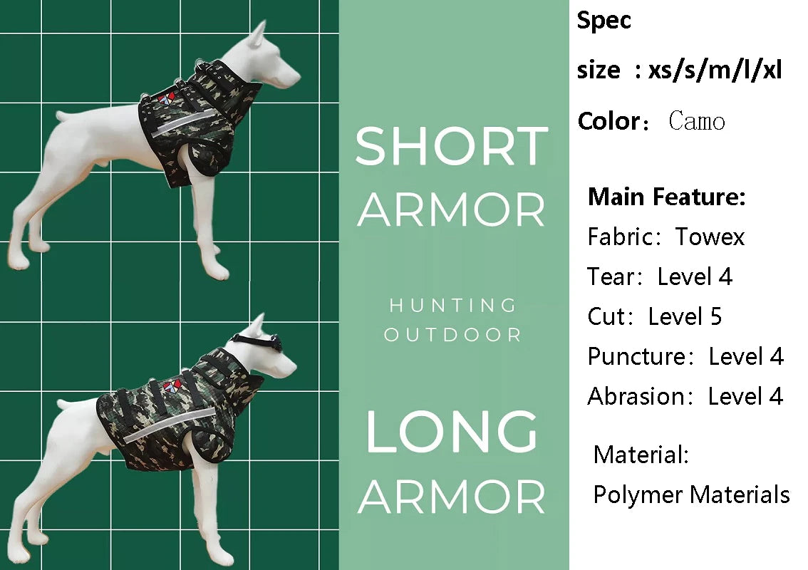 Hunting Dog Catch Vest, Wild Boar, Outside Pig Hunting Clothes, Hog Cut Gear, Collar Protection
