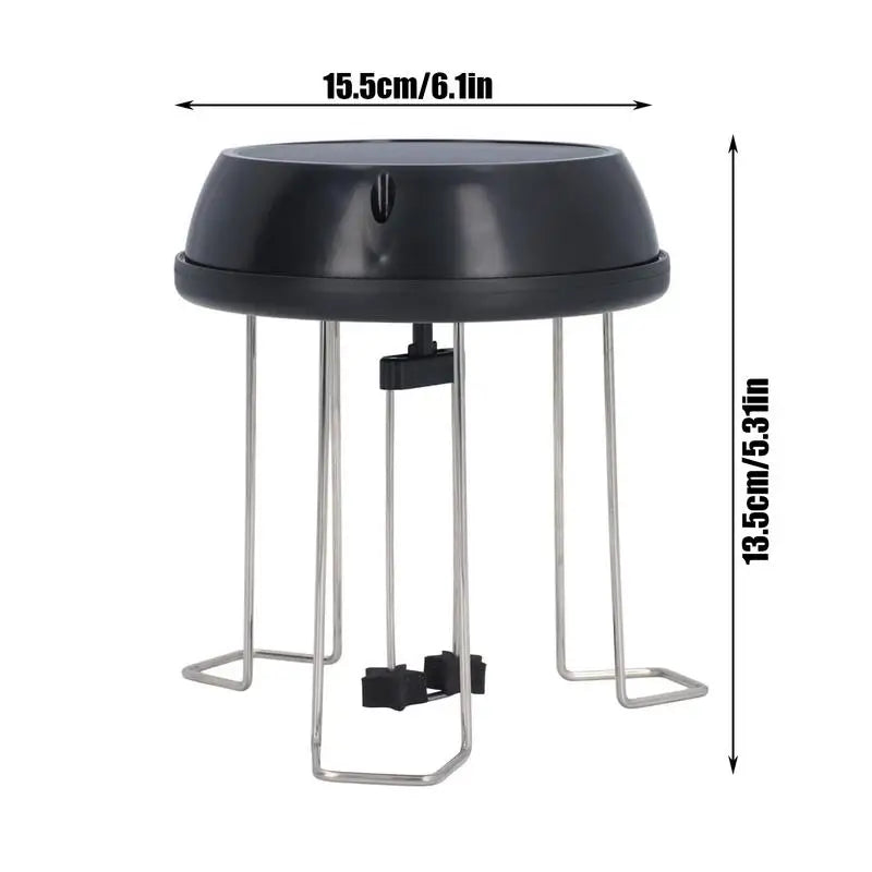 Solar Bird Bath Bubbler Solar Powered Bird Bath Water Mixer Backyard Decoration With Bracket Pond Bubbler Decorative Basin