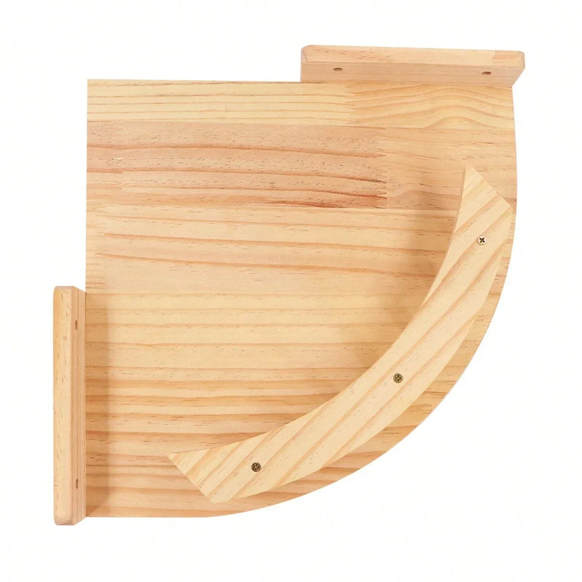 3/4Pcs Corner Hammock with Steps Set Wall Mounted Cat Tree Climbing Shelf For Indoor Cats Wooden Hanging Sleeping Bed Furniture