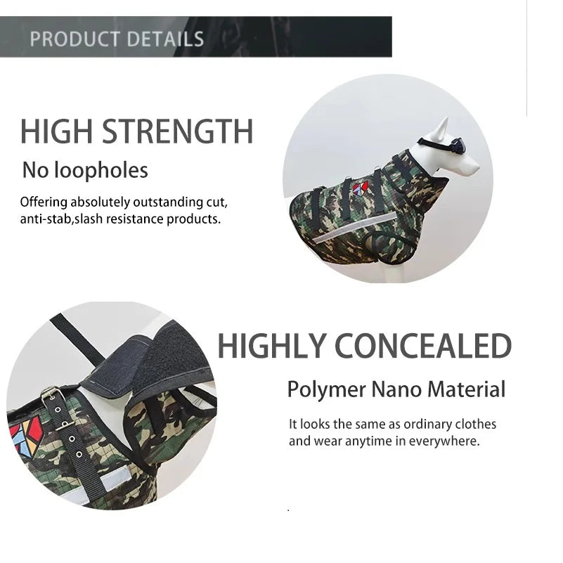 Hunting Dog Catch Vest, Wild Boar, Outside Pig Hunting Clothes, Hog Cut Gear, Collar Protection