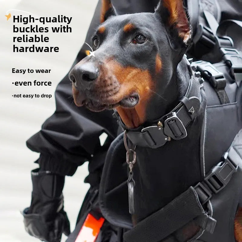 Out Cross-back Dog Harness Large Portable Breathable Pet Bag for Dogs Rescue Backpack Pet Products Waterproof Dirt Resistant