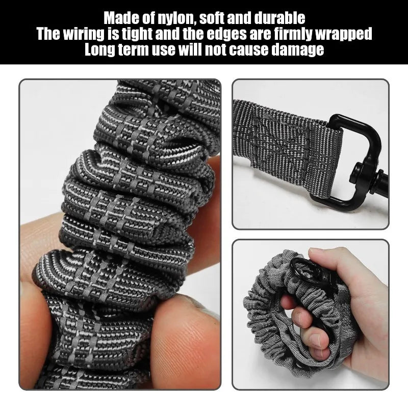 Dog Leash, Double-headed Dog Rope, Shock-absorbing Elastic Rope, Explosion-proof Dog Chain, Dog Walking Rope, Pet Supplies