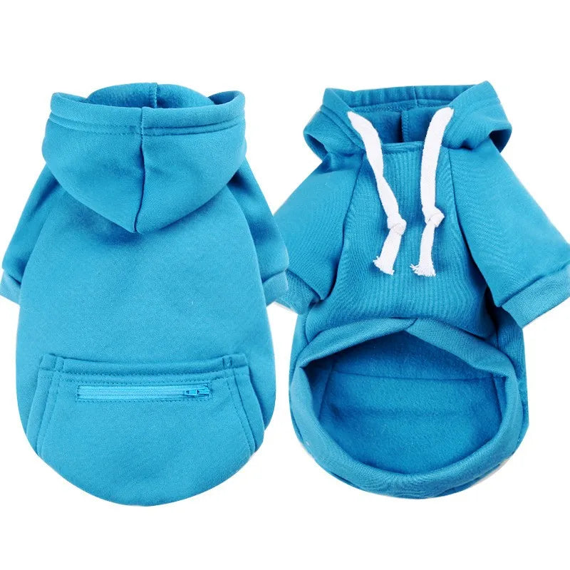 Winter Warm Pet Dog Clothes for Large Dogs Fashion Puppy Sweaters Cute Print Cat Hoodies Soft Pet Kitten Outfits Bulldog Clothes