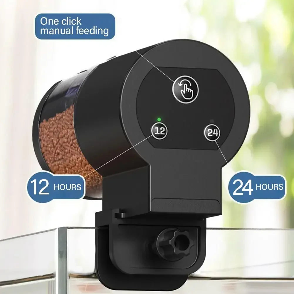 Fish Tank Intelligent Feeder Timed Feeder Ornamental Fish Turtle Food Automatic Feeding Of Fish Food In The Aquarium