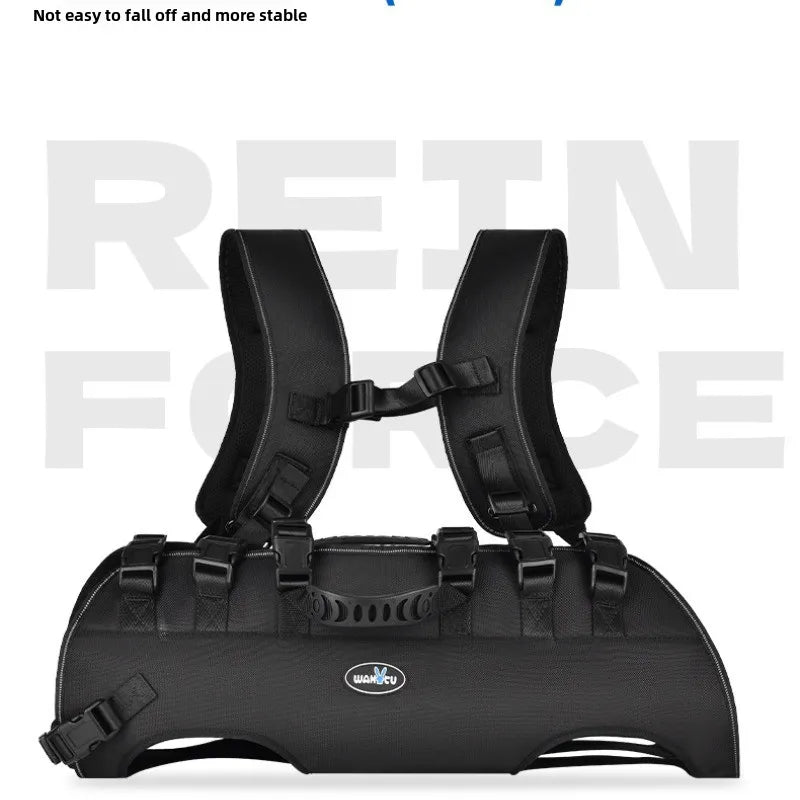 Out Cross-back Dog Harness Large Portable Breathable Pet Bag for Dogs Rescue Backpack Pet Products Waterproof Dirt Resistant