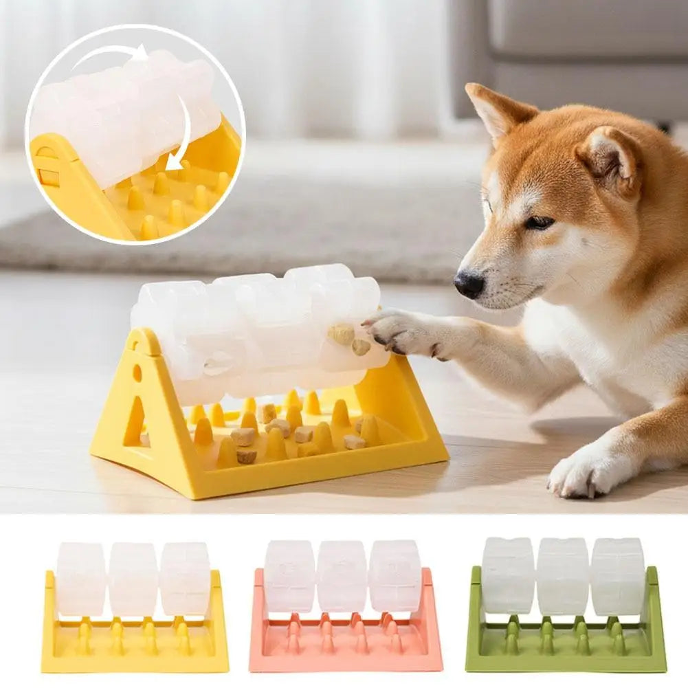 Dog Food Dispenser All-Day Fun Puzzle Feeder Toy Safe Material Dog Puzzle Toy Must Have Accessory