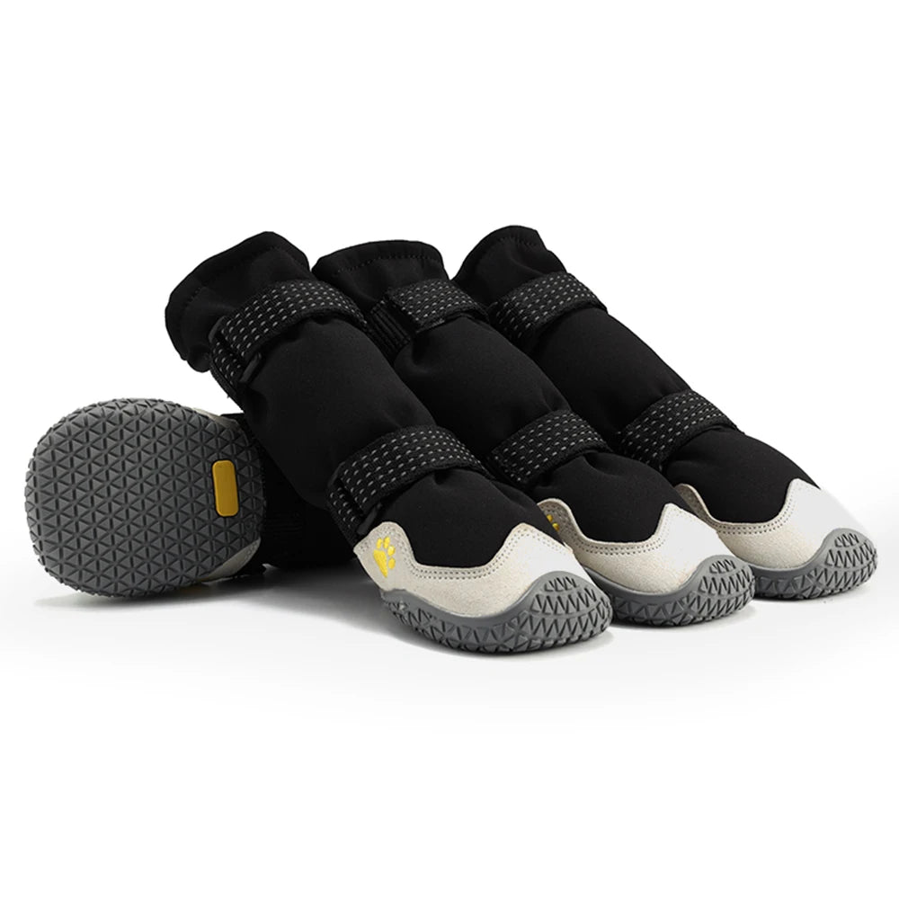 Dog Boots for Large Dogs Waterproof Medium-Sized Dogs Shoes Non-Slip Paw Protector Booties for Hot Pavement Winter Snowy Days