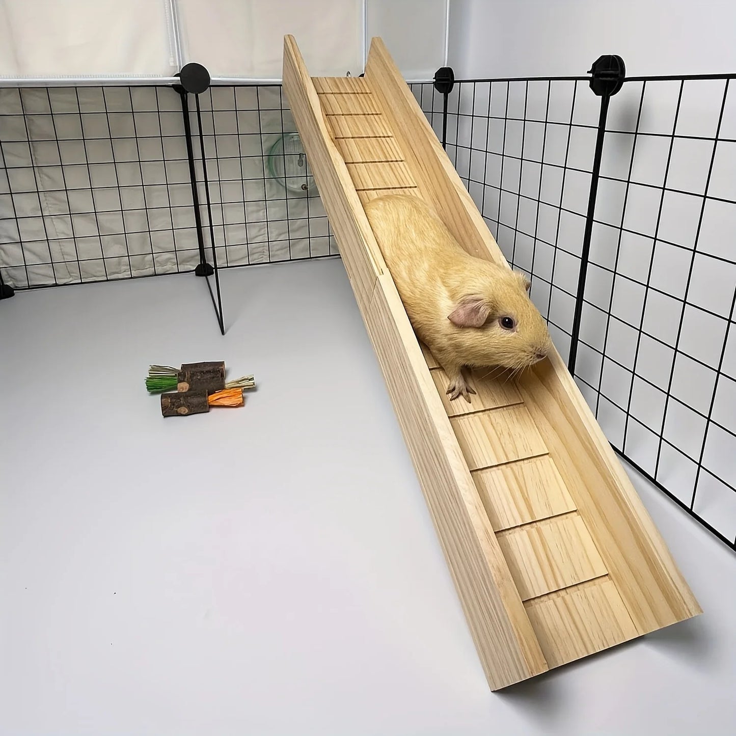 1 Piece of Accessory, Color and Style Are Shipped Randomly, Hamster Platform, Wooden Hamster Stairs, Golden Hamster Slide, Hamster Pet Toys, Landscaping Supplies
