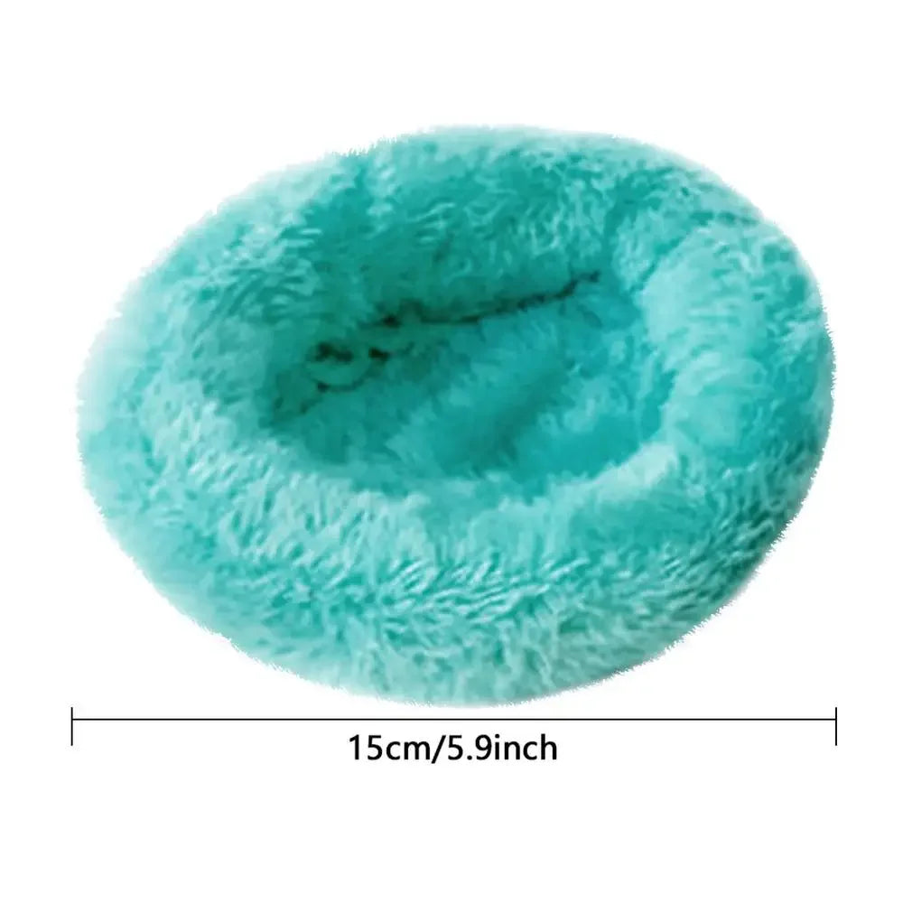 Hamster Coconut Beds Natural Coconut Hamsters Hideout Hammock Suspension Husk Hamsters Bed House With Warm Pad Small Animals
