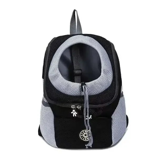 Dog Backpack New Double Shoulder Portable Travel Backpack Outdoor Pet Dog Carrier Bag Pet Dog Front Bag Mesh Backpack