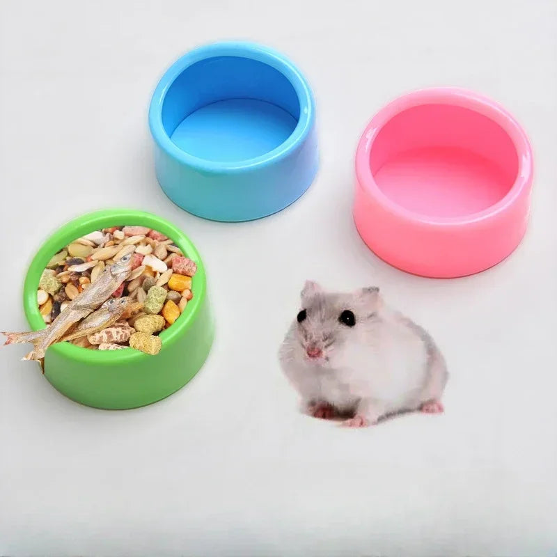 1pc Bowls Bowl Hamsters Food Pet Feeding Ant Water Proof Feeder Anti Hamsters And Birds Dish Outdoor Drinking Dispenser