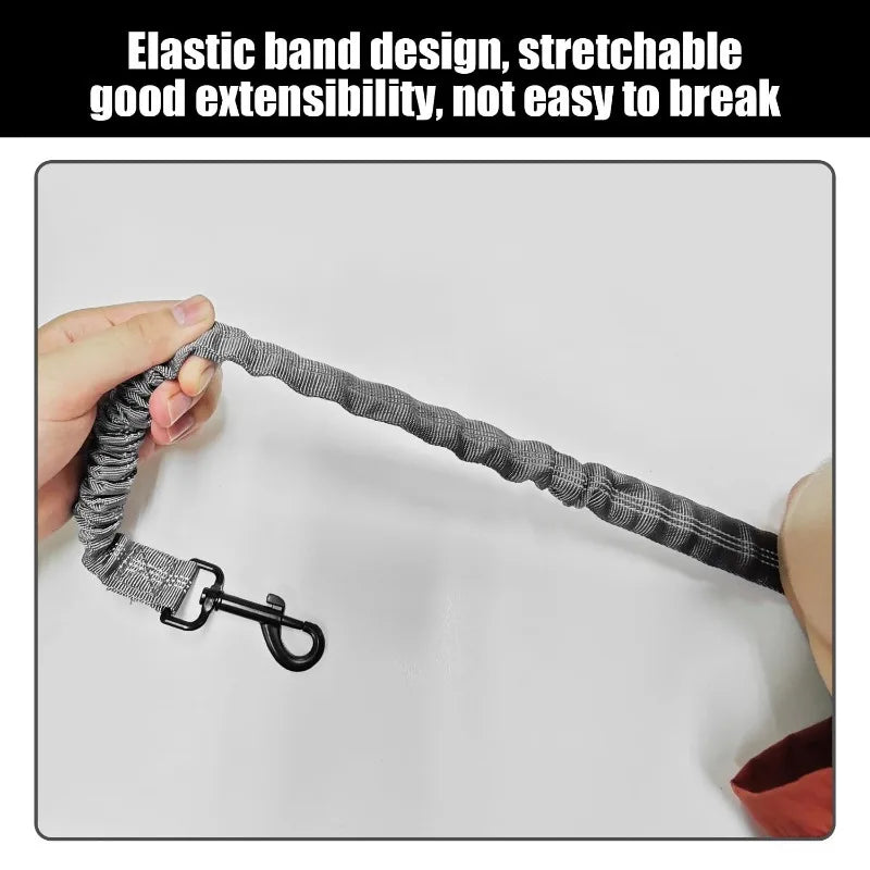 Dog Leash, Double-headed Dog Rope, Shock-absorbing Elastic Rope, Explosion-proof Dog Chain, Dog Walking Rope, Pet Supplies