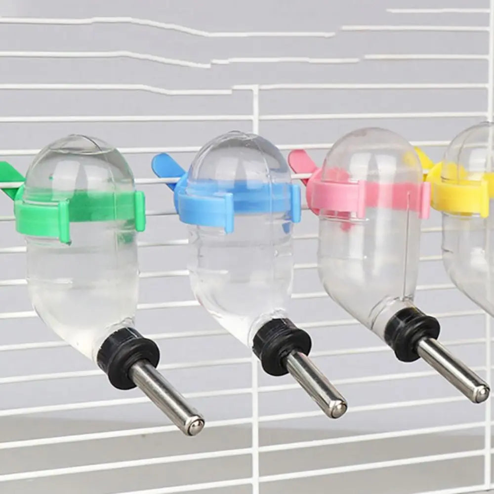60ML Hamster Water Dispenser Leakproof Hanging Hamsters Water Bottle Automatic Hamster Rolling Ball Kettle