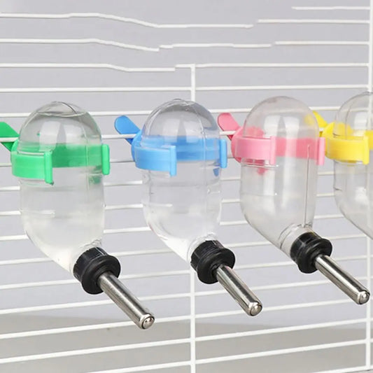 60ML Hamster Water Dispenser Leakproof Hanging Hamsters Water Bottle Automatic Hamster Rolling Ball Kettle