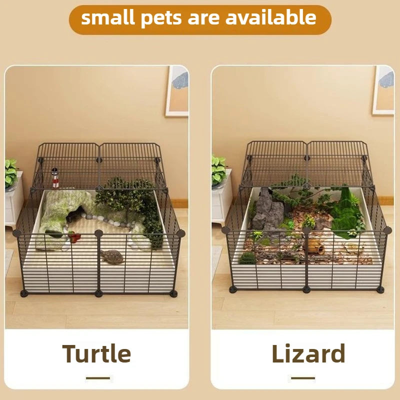 Hamster Cage Home Luxury Large Space Suitable for Multiple Pets Indoor Durability Free Landscaping Small Animal Products