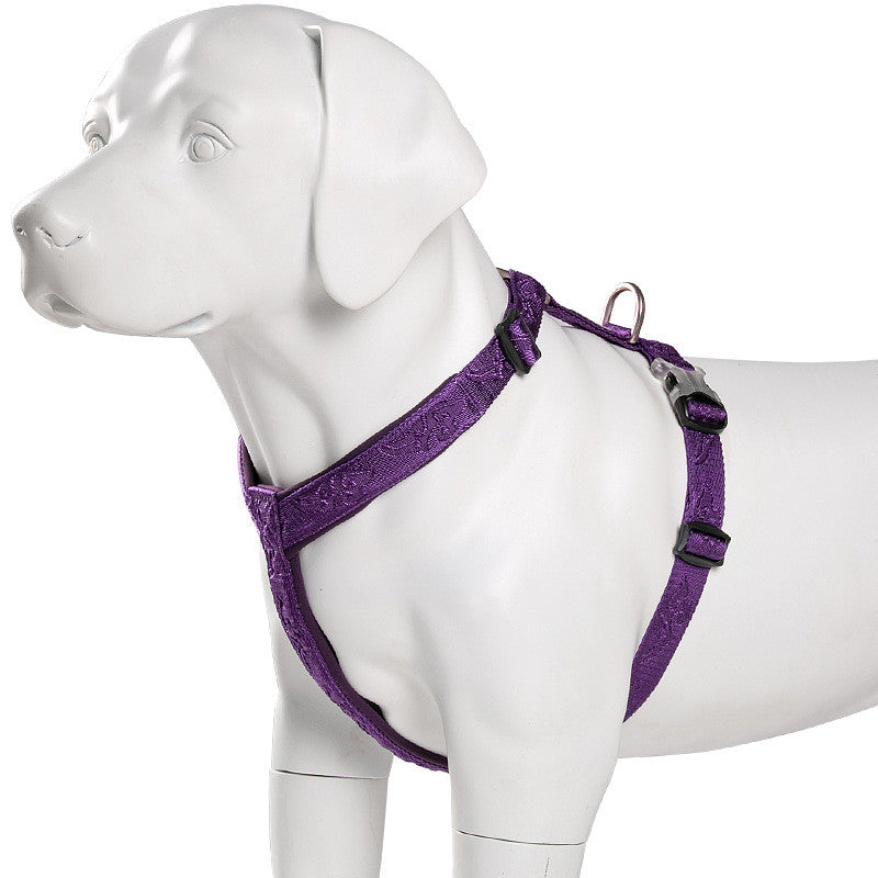 Dog Leash, Medium And Large Dogs, Anti-Take Off, Dog Leash, Pet Products, Chest Strap