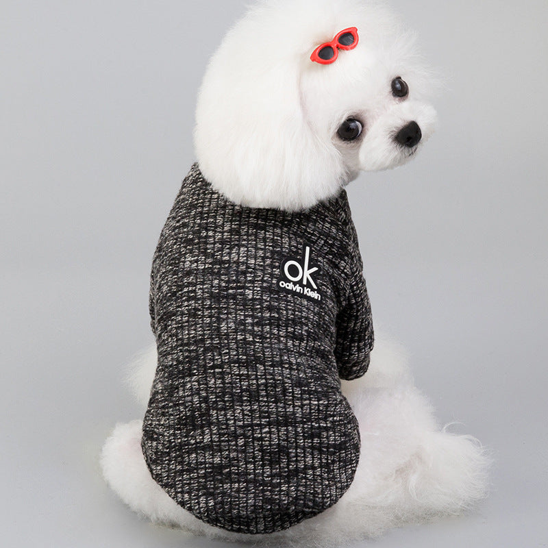 Pet clothing sweater