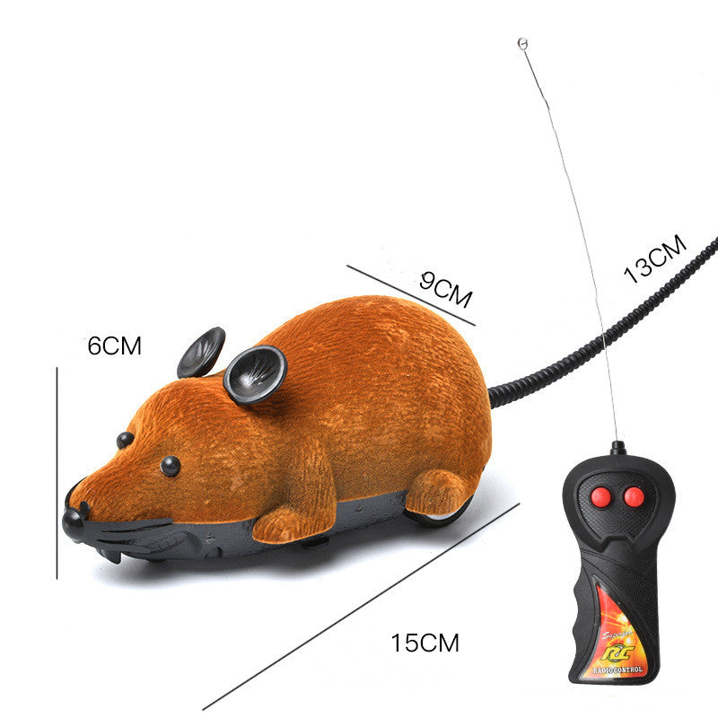 Cat Toy Electric Wireless Remote Control Simulation Mouse
