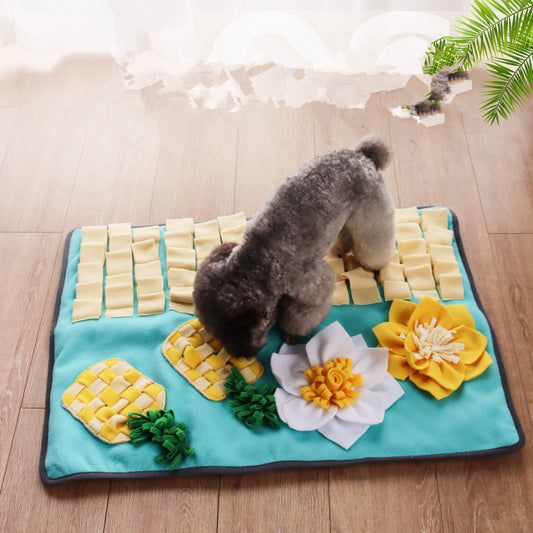 Pet Sniffing Mat Dogs Consume Energy Training Decompression Puzzle Slow Food Toy Blanket