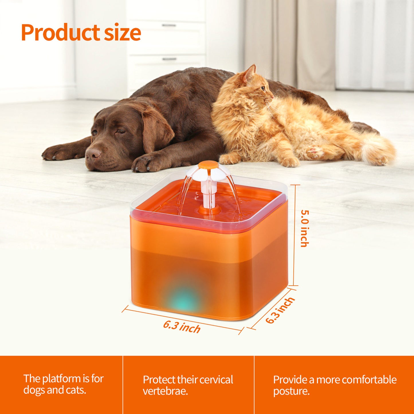 Automatic CirculatingCat Pet Water Dispenser