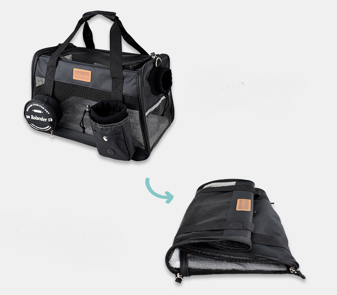 Portable Dog Bag Oxford Cloth Breathable
