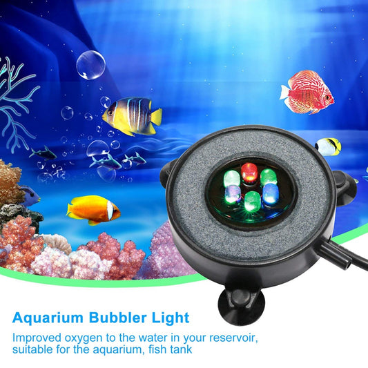 Fish tank round bubble light