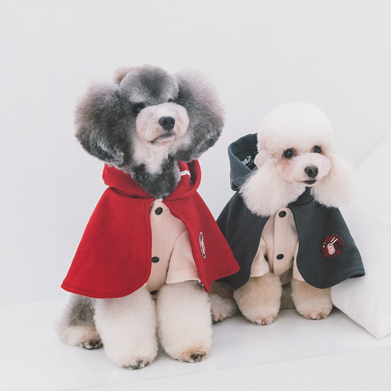Autumn and winter pet clothes