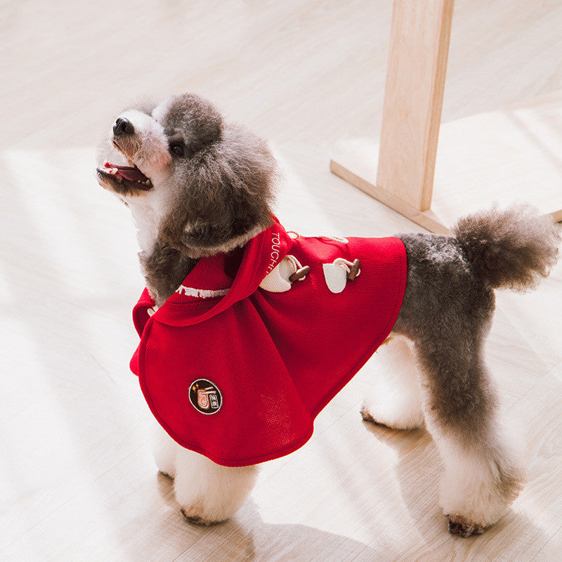 Autumn and winter pet clothes