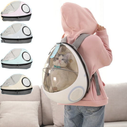 Cat bag space capsule pet bag