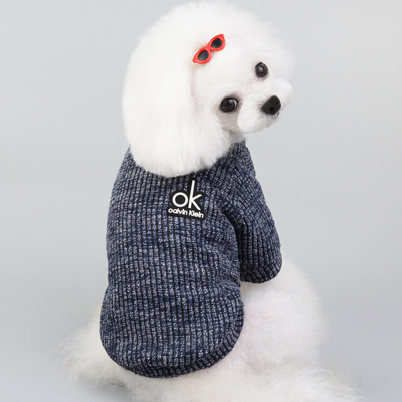 Pet clothing sweater